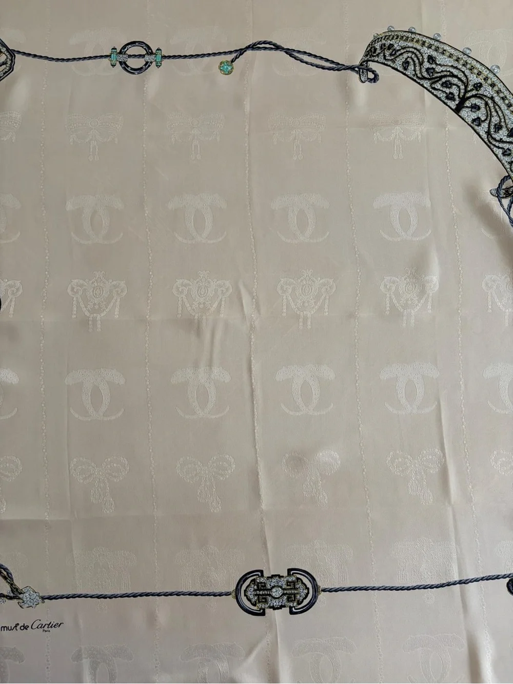 Cartier authentic silk
